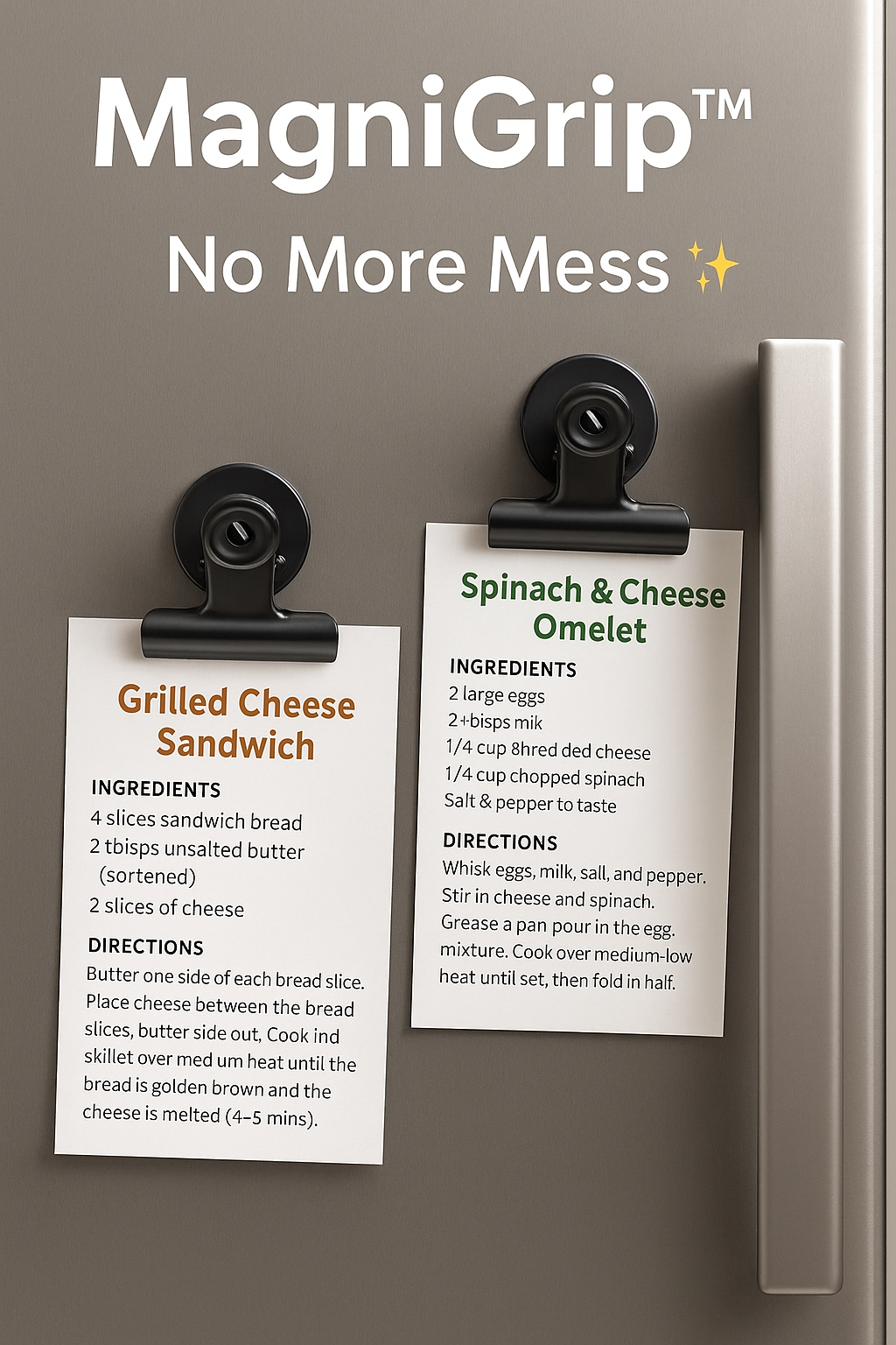 MagniGrip™ Magnetic Utility Clips (Pack of 8)