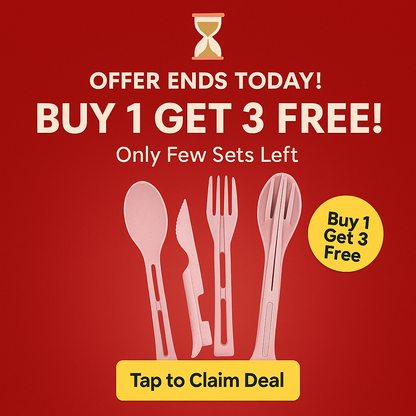 3-in-1 Premium Spoon–Fork–Knife Set (3 pcs) – BUY 1 GET 3 FREE! 🍽️🔥