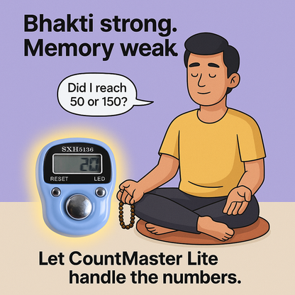 🔢 CountMaster Lite™ — Your Smart Everyday Finger Counter ✨