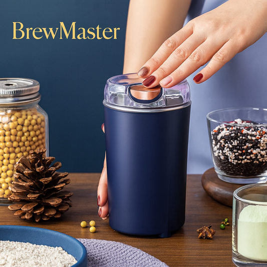 ✨ “BrewMaster™ Mini Mixer & Grinder”