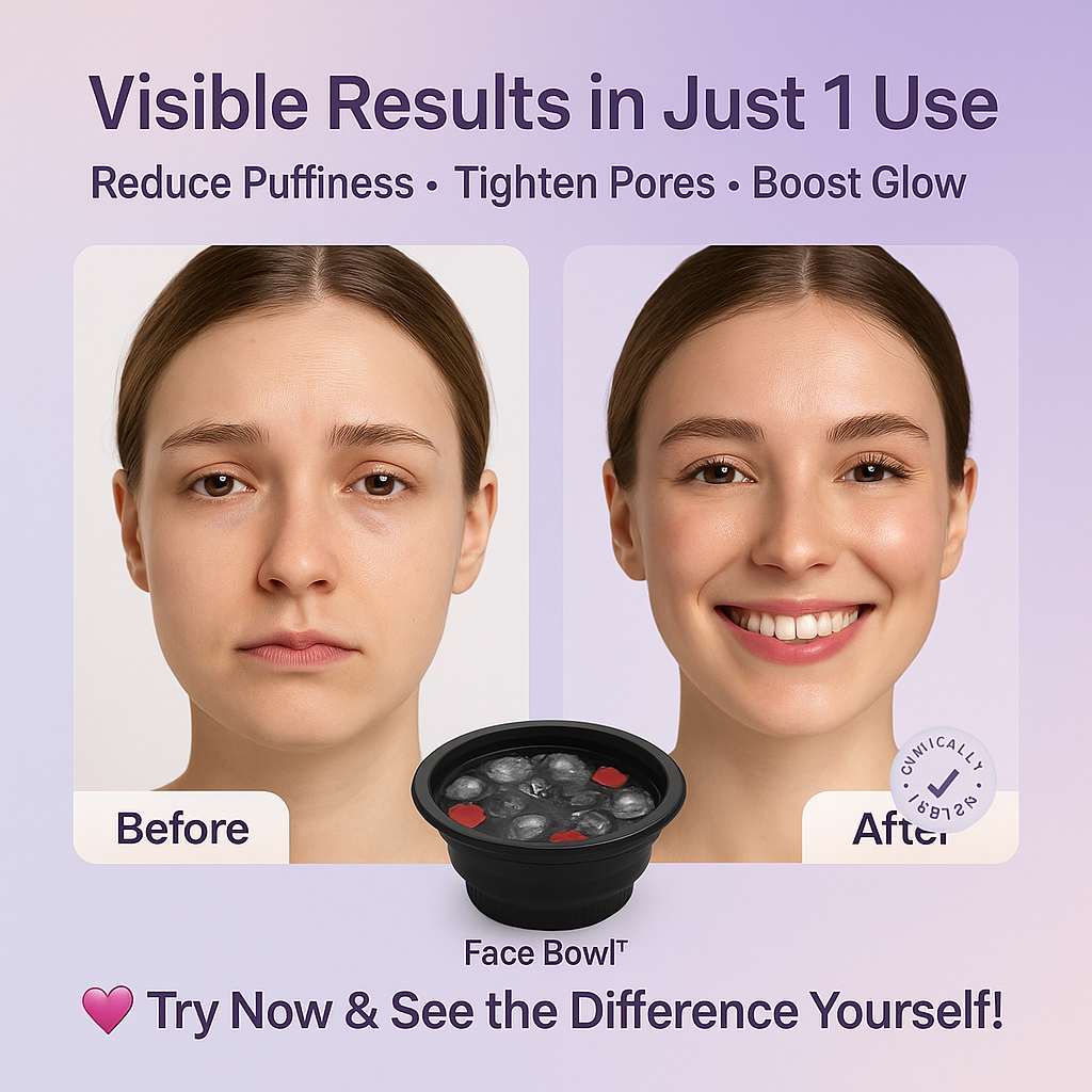 ❄️ Face Bowl™ – Ice Facial Bowl for Instant Puffiness Relief