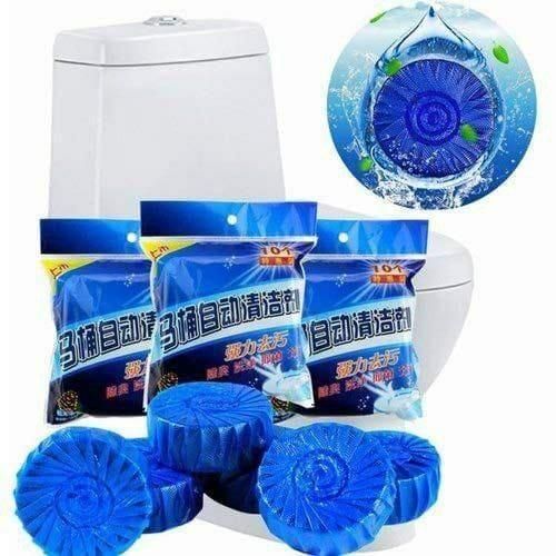 Toilet Cleaning Tablet-Toilet Deodorizer Bathroom Cleaner Tablet Pack of 2 (10pc + 10pc))