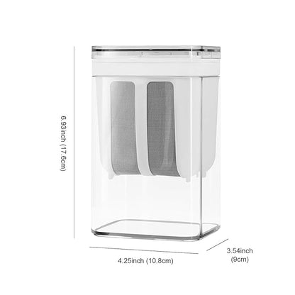 CurdMate™ – 2-in-1 Yogurt Strainer & Storage (1100ml)