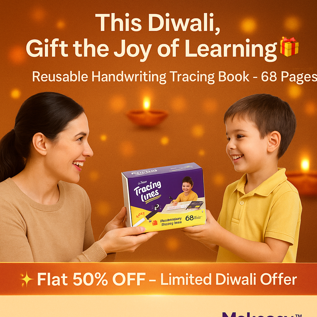 ✨ 68-Pages Reusable Handwriting Tracing Book ✨