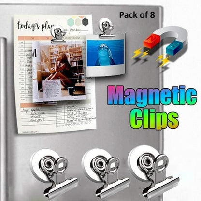 MagniGrip™ Magnetic Utility Clips (Pack of 8)