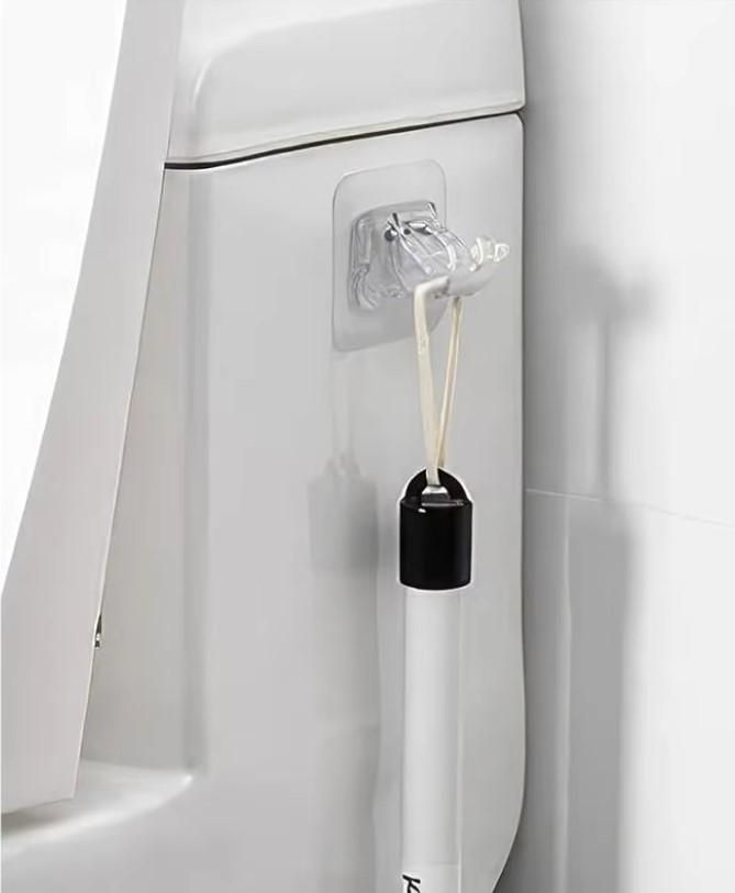 STICK N HOLD PREMIUM ROD HOOK | Rods Clips Hook Self Adhesive Pack of 6 , 8 & 12