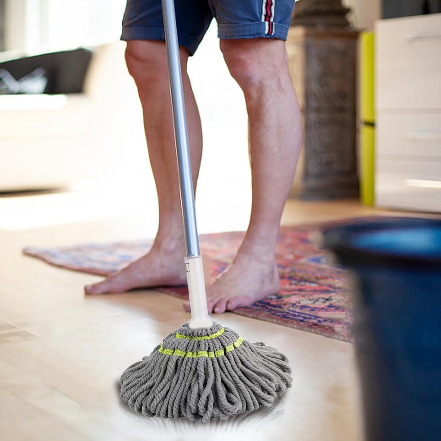 🧹 Meet Your Floor’s Best Friend – The Squeeze Twist Mop! ✨