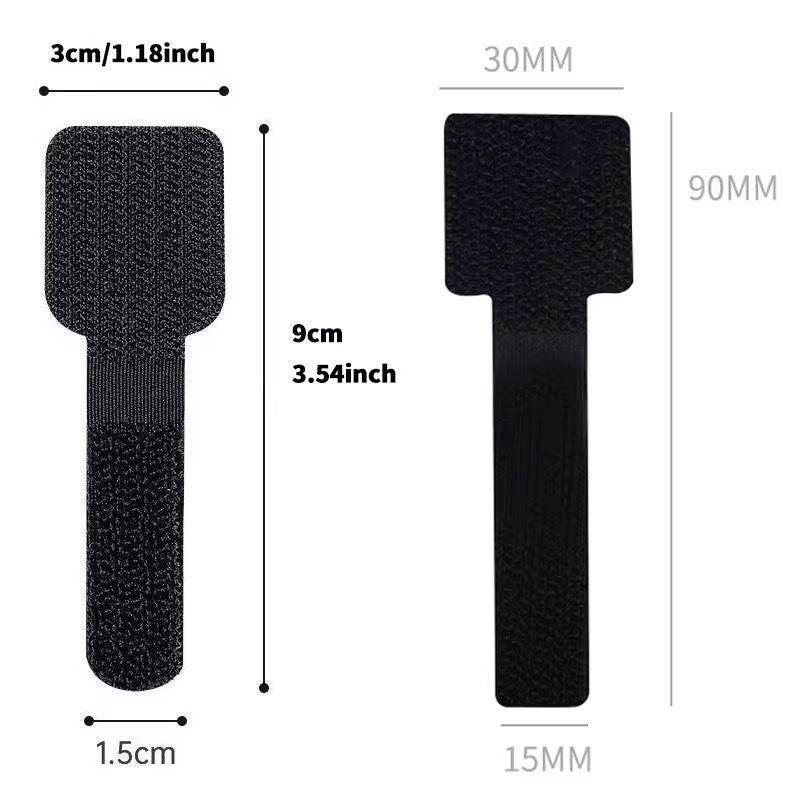 CableGuard™ — Self-Adhesive Cable Ties (Pack of 10)