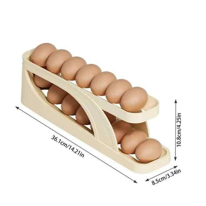 EggGlide™ – Automatic Rolling Egg Storage Rack