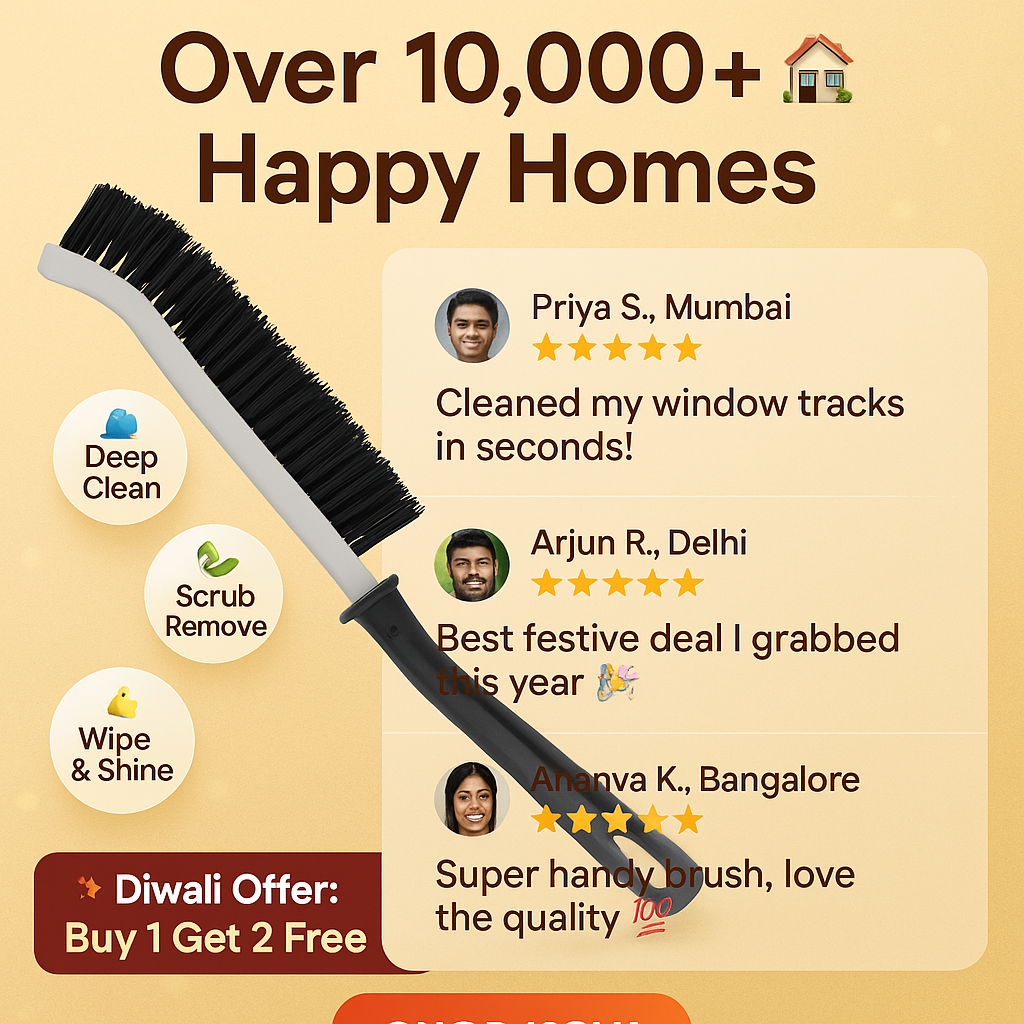 Multifunctional Crevice Cleaning Brush - 🔥 BUY 1 & GET 2 FREE