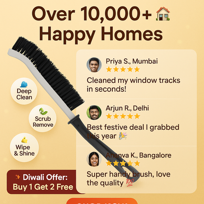 Multifunctional Crevice Cleaning Brush - 🔥 BUY 1 & GET 2 FREE