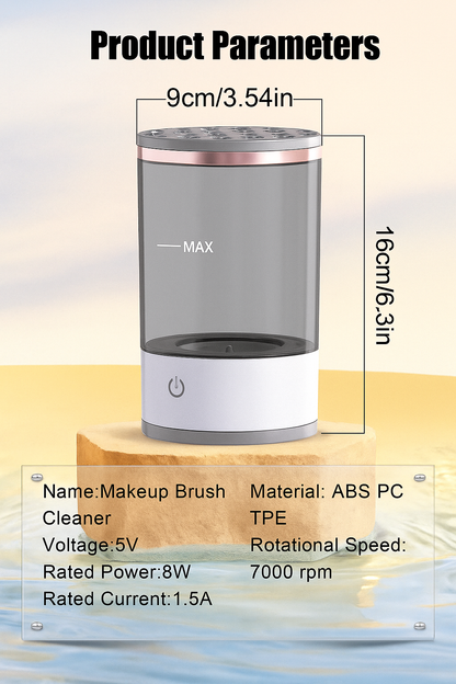 BrushBuddy™ Pro – Automatic Makeup Brush Cleaner