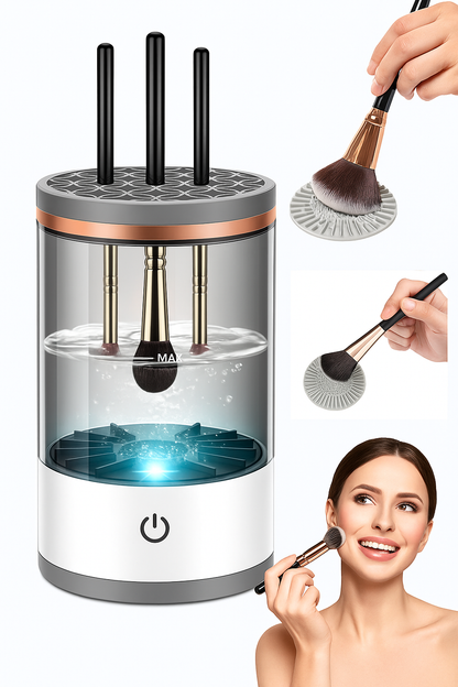 BrushBuddy™ Pro – Automatic Makeup Brush Cleaner
