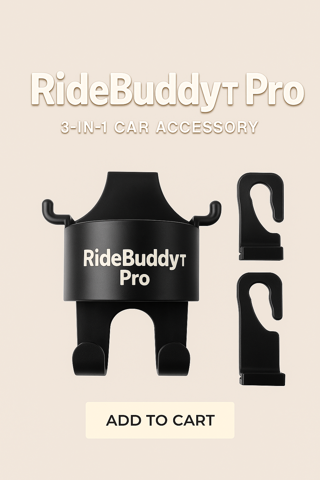 RideBuddy™ Pro – Your Premium Travel Partner - AVAILABLE IN Pack of 2 , 4 & 6