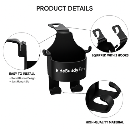RideBuddy™ Pro – Your Premium Travel Partner - AVAILABLE IN Pack of 2 , 4 & 6