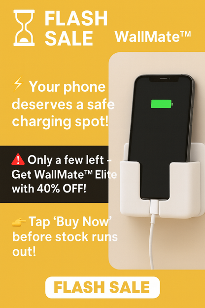 ✨ WallMate™ Elite – The Smarter Wall Organizer ✨ Pack of 4