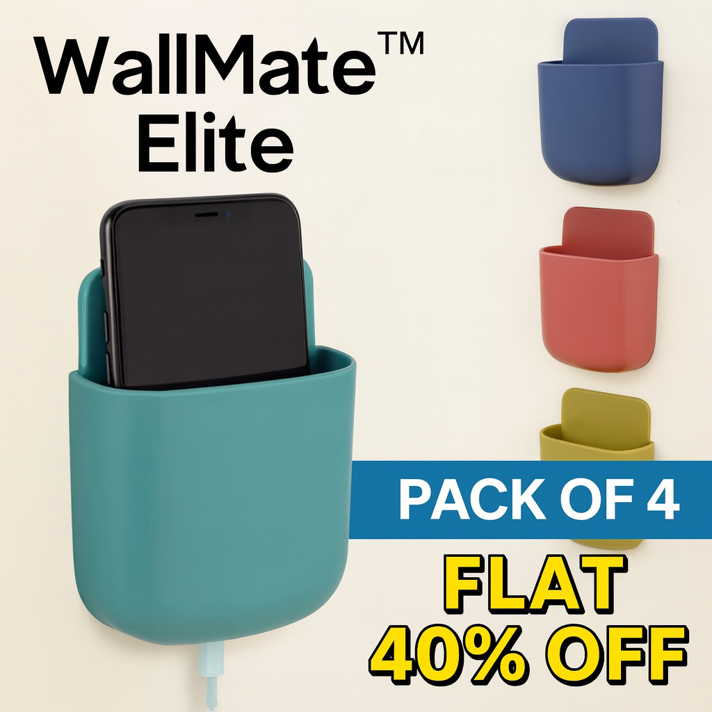 ✨ WallMate™ Elite – The Smarter Wall Organizer ✨ Pack of 4