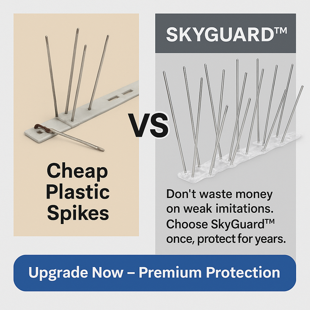 🕊️ SkyGuard™ Pigeon Control  — Set of 10