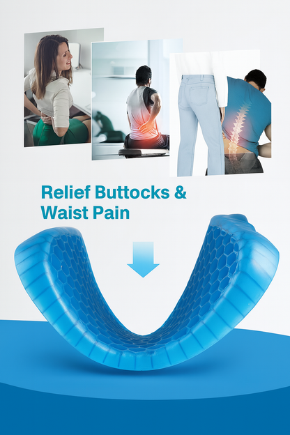 🪑 Egg Sitter™ Flex Gel Cushion – Sit on an Egg Without Breaking It!