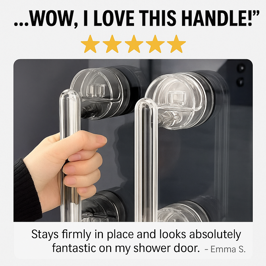 💎✨ CrystalGrip™ Suction Door Handle ✨💎