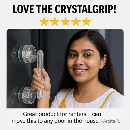 💎✨ CrystalGrip™ Suction Door Handle ✨💎