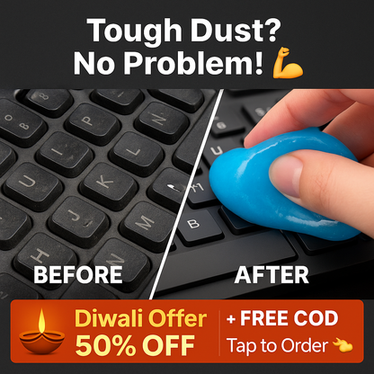 Super Clean Magic Gel Cleaner – Say Goodbye to Hidden Dust!