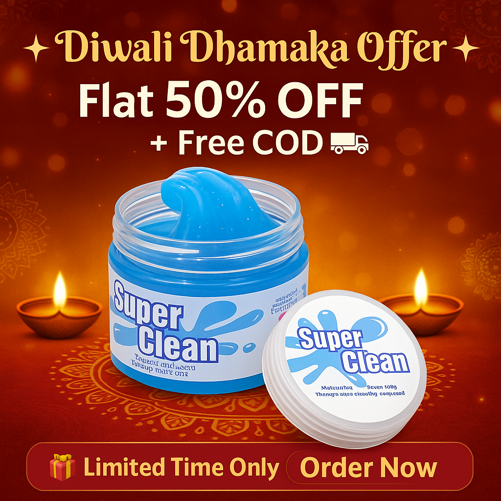 Super Clean Magic Gel Cleaner – Say Goodbye to Hidden Dust!