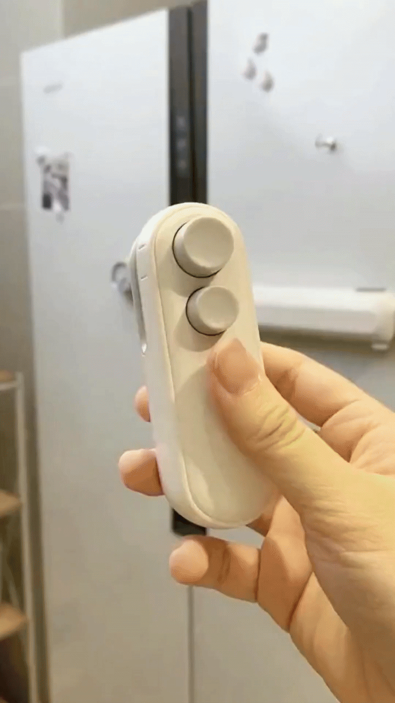 Mini Bag Sealer — 2-in-1 Seal & Cutter | Works on Any Plastic Bag