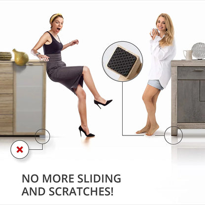 🛋️ GripSafe™ – Self-Adhesive Furniture Pads (8 PCS)  🧲 Anti-Slip & Scratch Shield | ✨ BUY 1 GET 1 FREE!