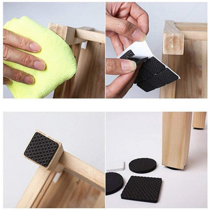 🛋️ GripSafe™ – Self-Adhesive Furniture Pads (8 PCS)  🧲 Anti-Slip & Scratch Shield | ✨ BUY 1 GET 1 FREE!