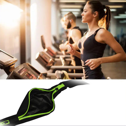 StrideSafe Reflective Waterproof Waist Bag