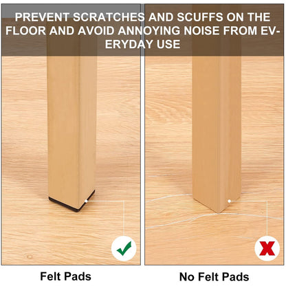 🛋️ GripSafe™ – Self-Adhesive Furniture Pads (8 PCS)  🧲 Anti-Slip & Scratch Shield | ✨ BUY 1 GET 1 FREE!