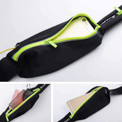 StrideSafe Reflective Waterproof Waist Bag