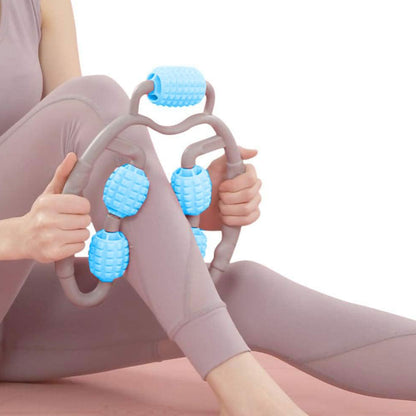 RollEase™ — 5-Wheel Muscle Massage Roller