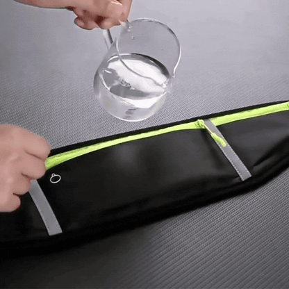 StrideSafe Reflective Waterproof Waist Bag