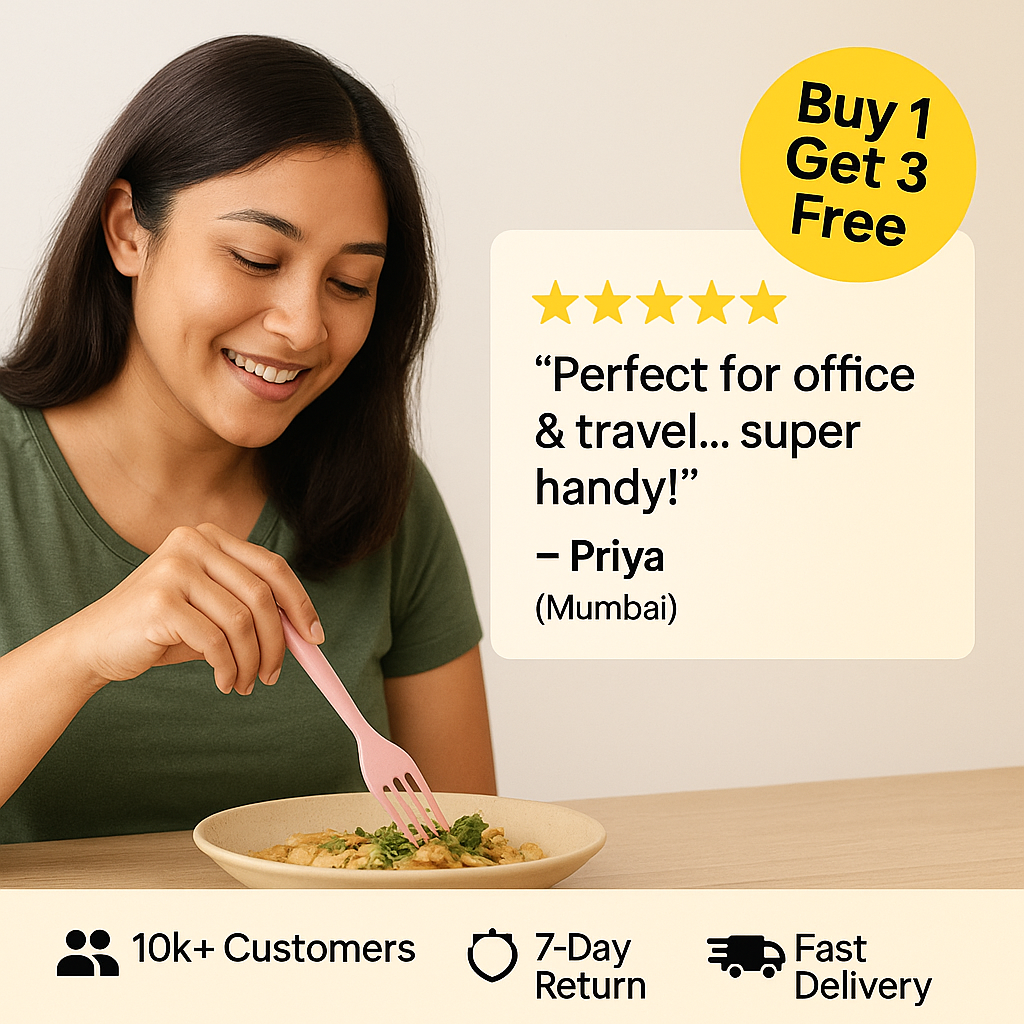 3-in-1 Premium Spoon–Fork–Knife Set (3 pcs) – BUY 1 GET 3 FREE! 🍽️🔥