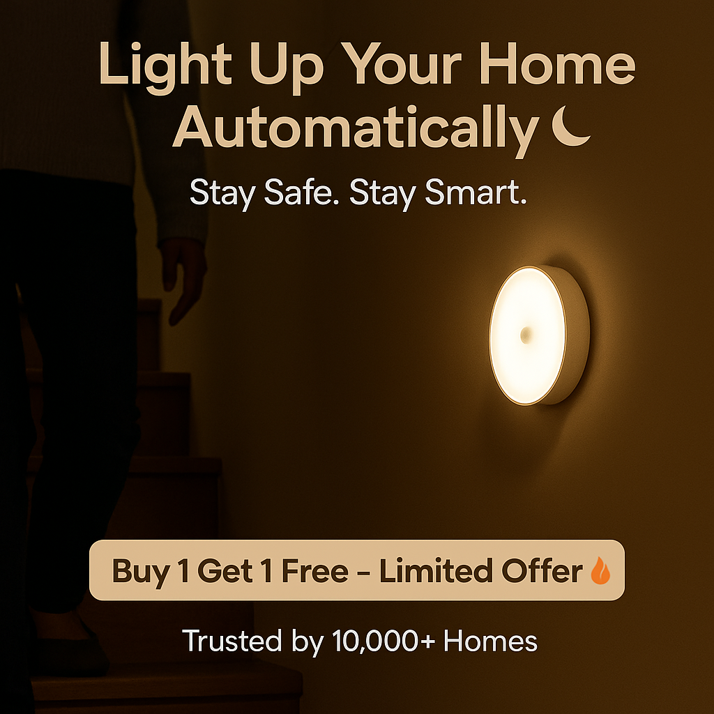 🌙 NightGuard™ Motion Sensor LED Light - BOGO OFFER