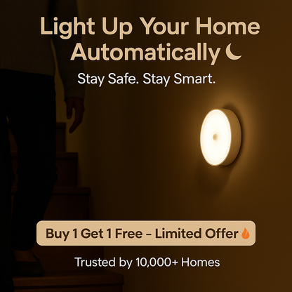 🌙 NightGuard™ Motion Sensor LED Light - BOGO OFFER