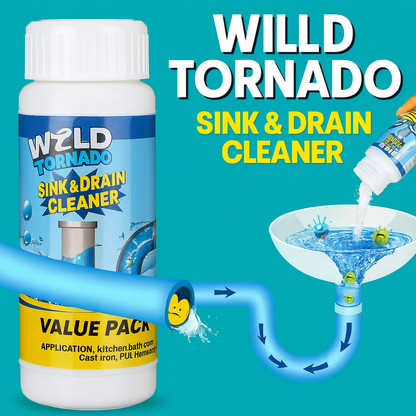 PipeSafe Pro – Drain & Sink Cleaner Powder (110g x 2 Pack, Total 220g)