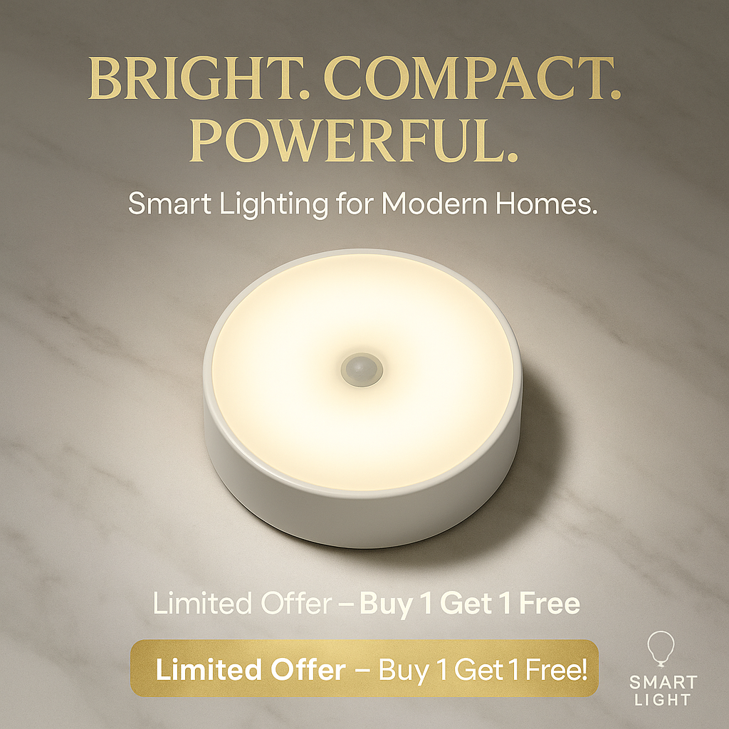 🌙 NightGuard™ Motion Sensor LED Light - BOGO OFFER