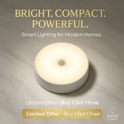 🌙 NightGuard™ Motion Sensor LED Light - BOGO OFFER