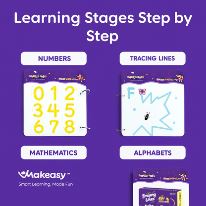 ✨ 68-Pages Reusable Handwriting Tracing Book ✨