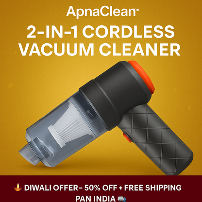 ApnaClean™ 2-in-1 Cordless Vacuum Cleaner