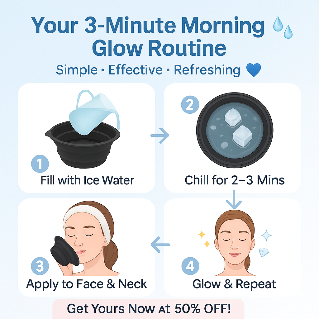 ❄️ Face Bowl™ – Ice Facial Bowl for Instant Puffiness Relief