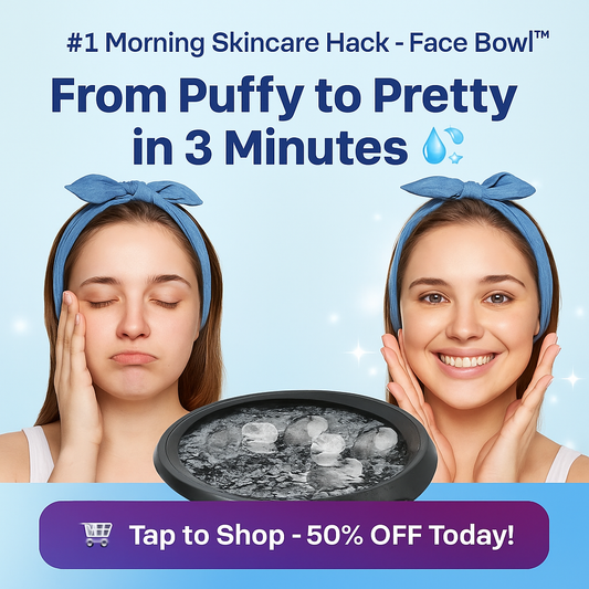 ❄️ Face Bowl™ – Ice Facial Bowl for Instant Puffiness Relief