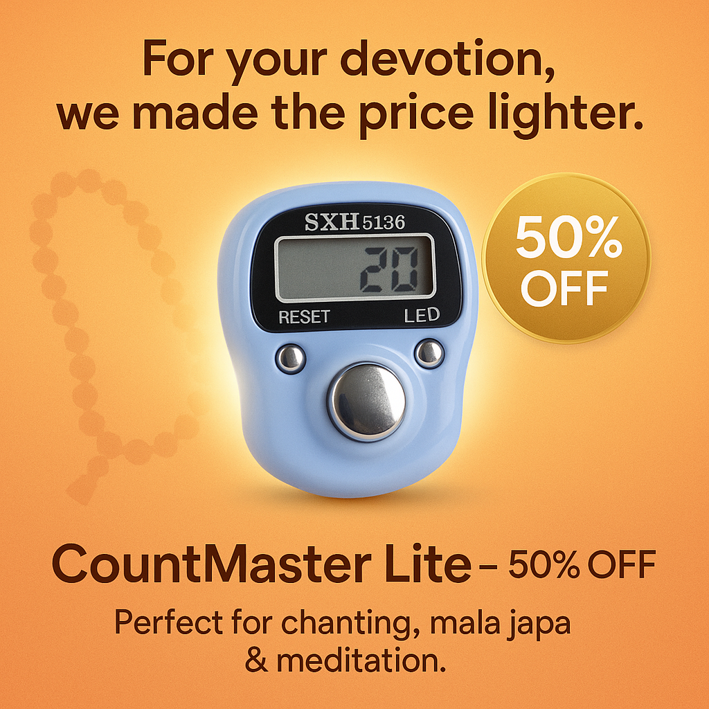 🔢 CountMaster Lite™ — Your Smart Everyday Finger Counter ✨