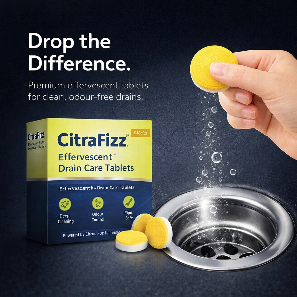 🍋 CitraFizz™ The Clean Upgrade Cleaning Tablets (24-Pack)