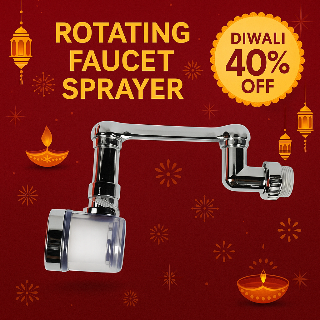 1080° Rotating Splash-Proof Faucet Filter Nozzle