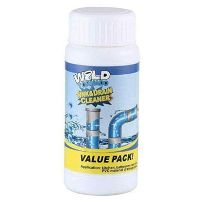 PipeSafe Pro – Drain & Sink Cleaner Powder (110g x 2 Pack, Total 220g)