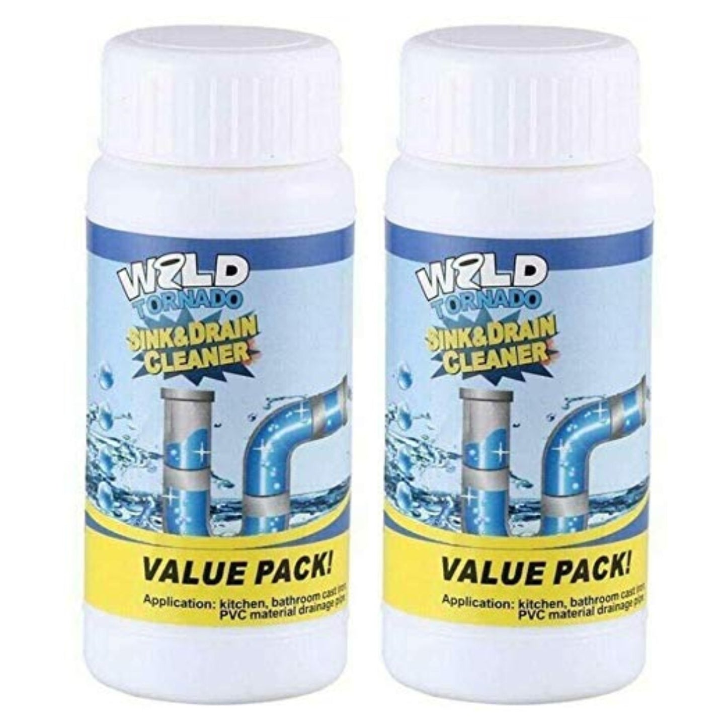 PipeSafe Pro – Drain & Sink Cleaner Powder (110g x 2 Pack, Total 220g)